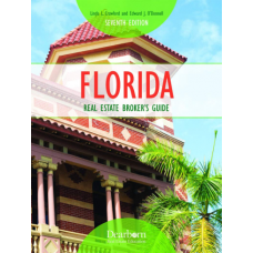 Textbook for Broker Pre-License Course- Florida Real Estate Broker's Guide. NEW 7th Edition